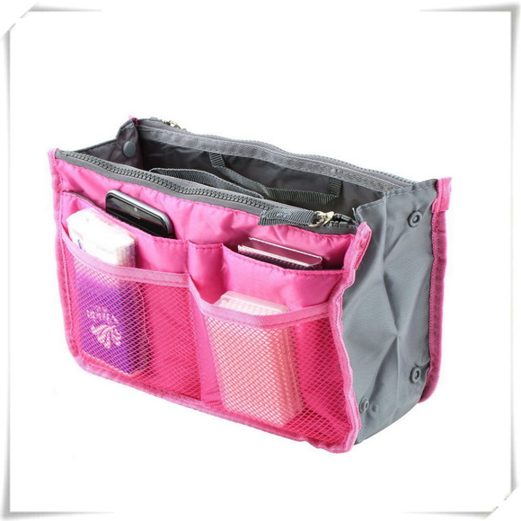 Handbags - Purse luggage toiletries makeup bag orginizer NWOT